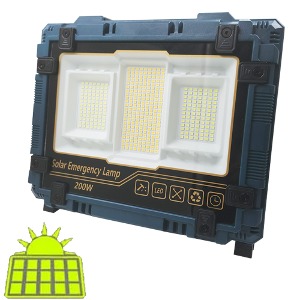 200W 태양광 C타입 충전식 LED 야외 멀티 캠핑 랜턴 작업등 조명등 W8121ㅡ2 투광기